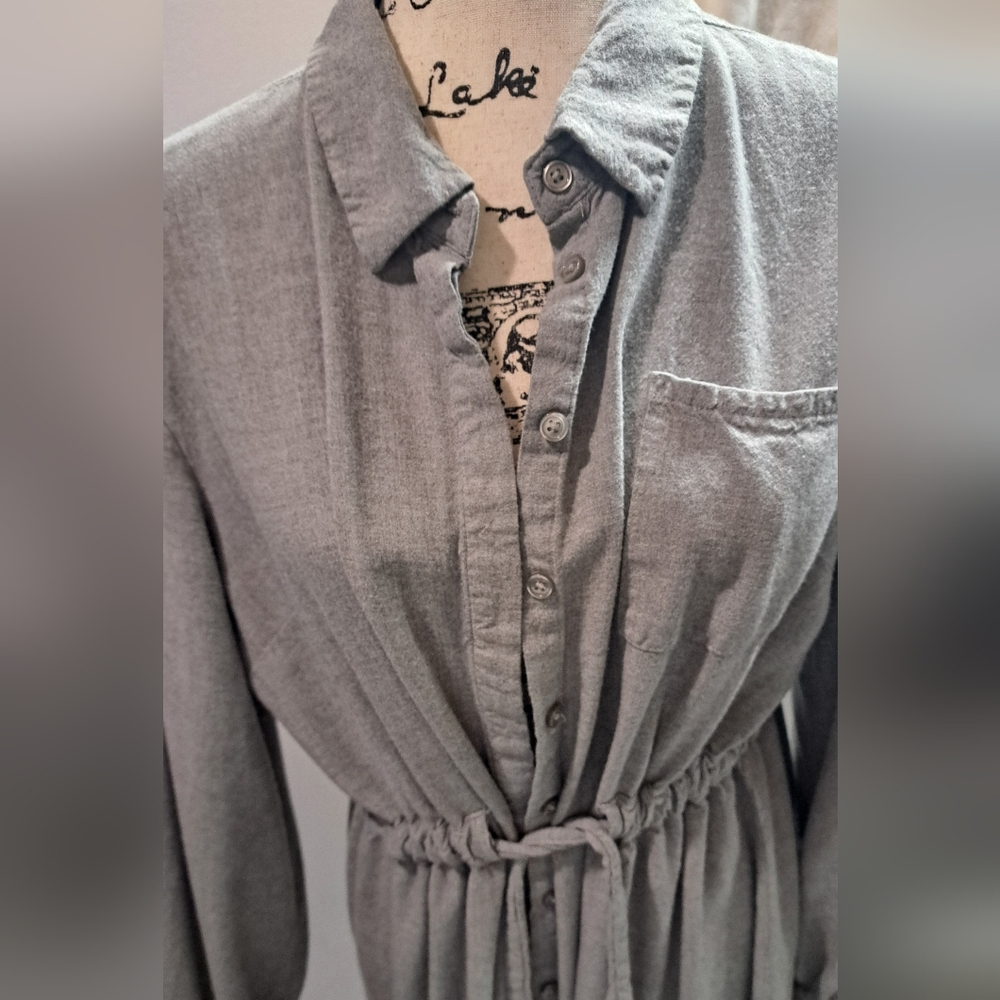 Button down shirt dress
